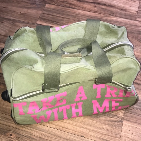 PINK Victoria's Secret Bags Pink Victorias Secret Green And Hot